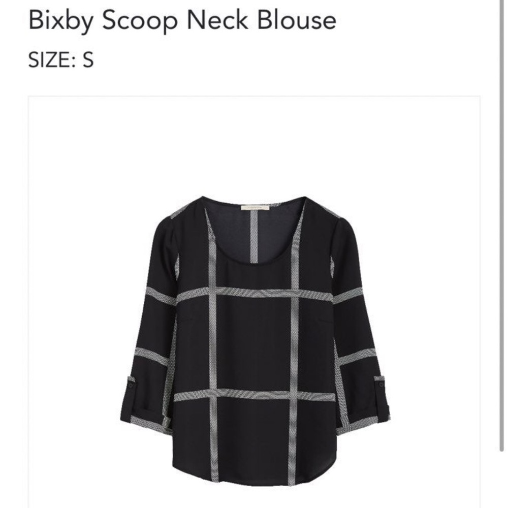41 Hawthorn Plaid Blouse